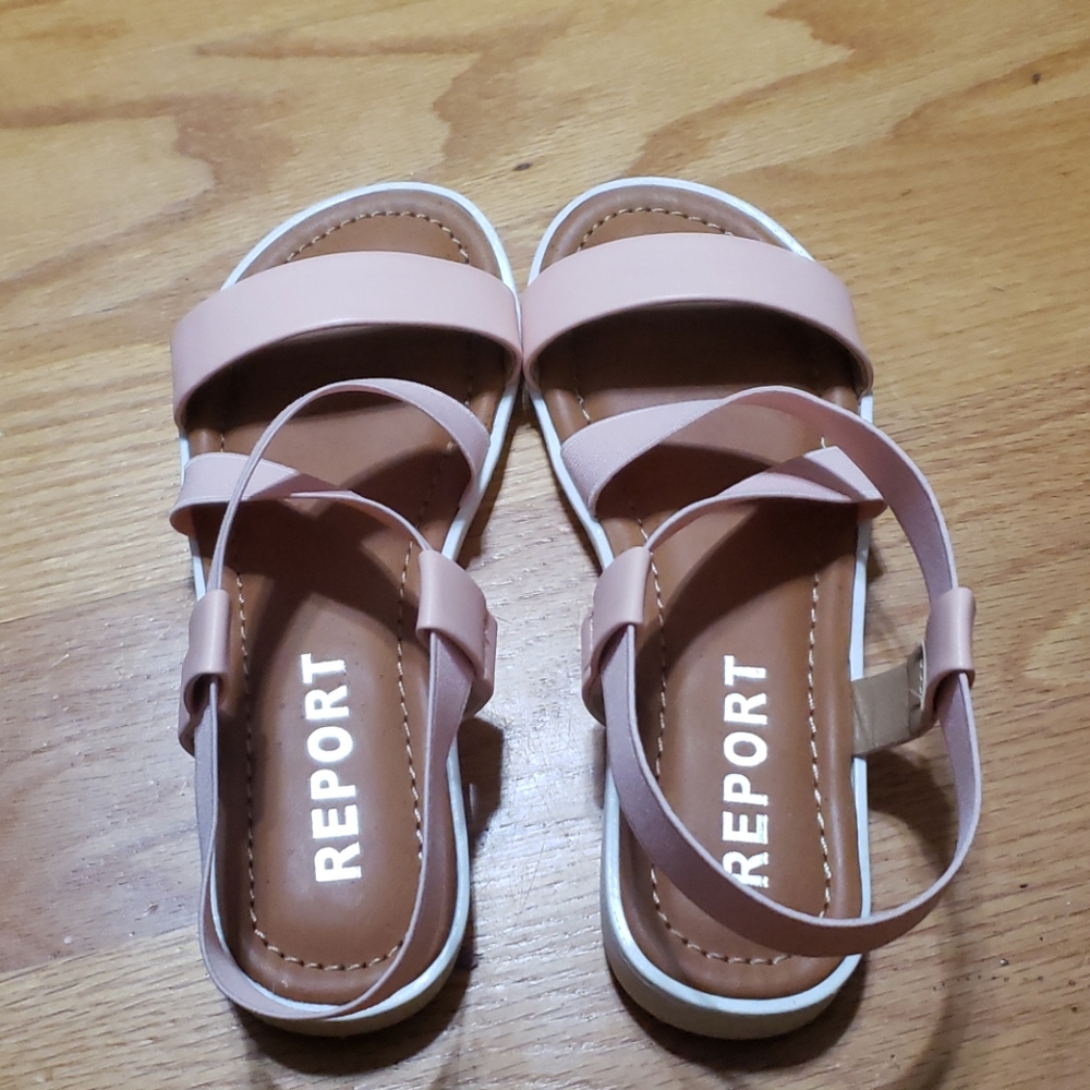 Girl Light Pink Sandals. Used Once